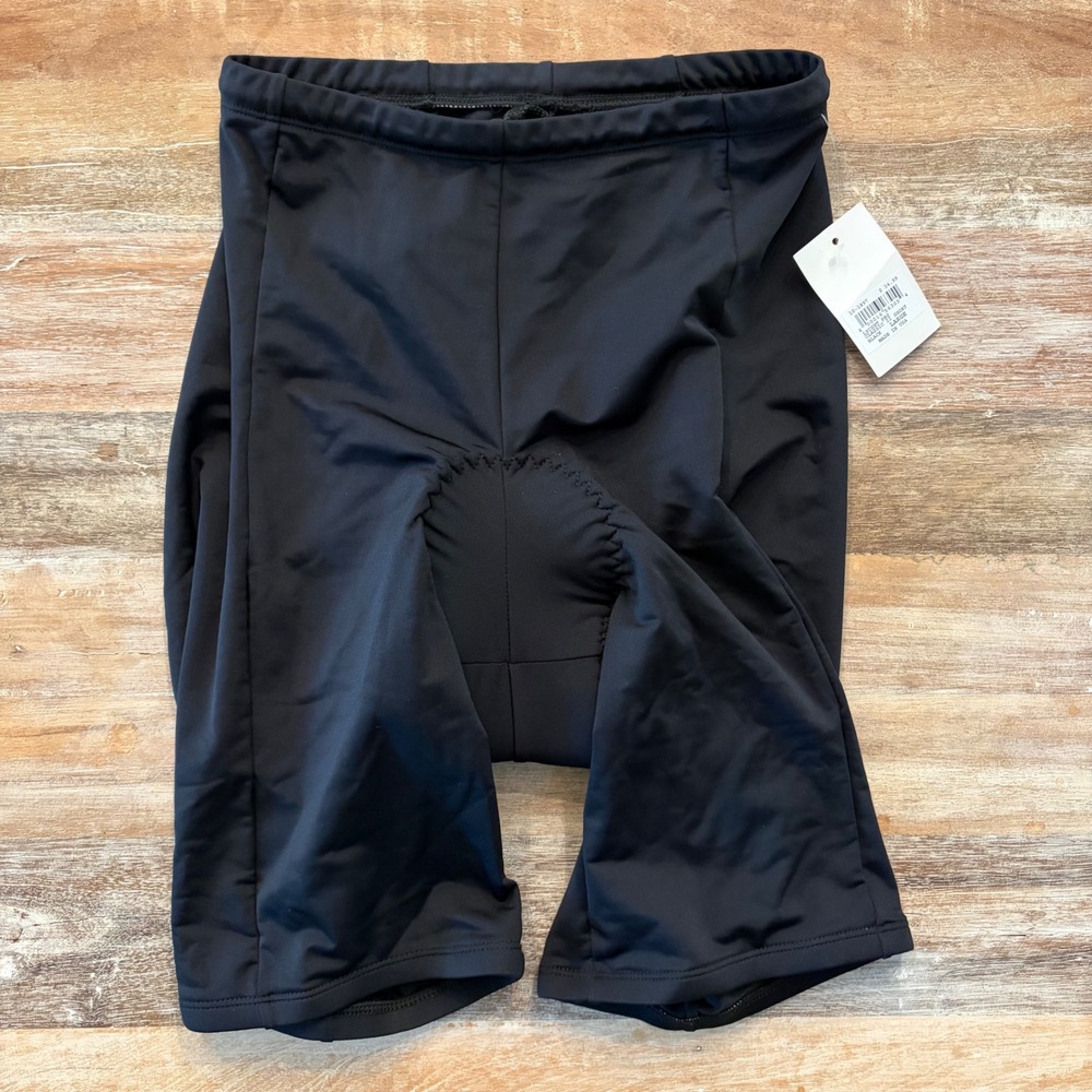 Performance Classic II Cycling Shorts Padded Black 10-1897 Made in USA Large NWT